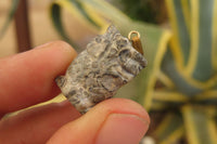 Hand Made Mixed Box Set of 12 Gemstone Owl Pendants with Gold Clasp - Sold Per Box - From Southern Africa