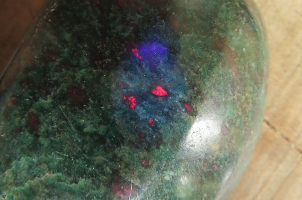 Polished Ruby Corundum In Chrome Verdite Standing Free Forms x 6 From Zimbabwe - Toprock Gemstones and Minerals 