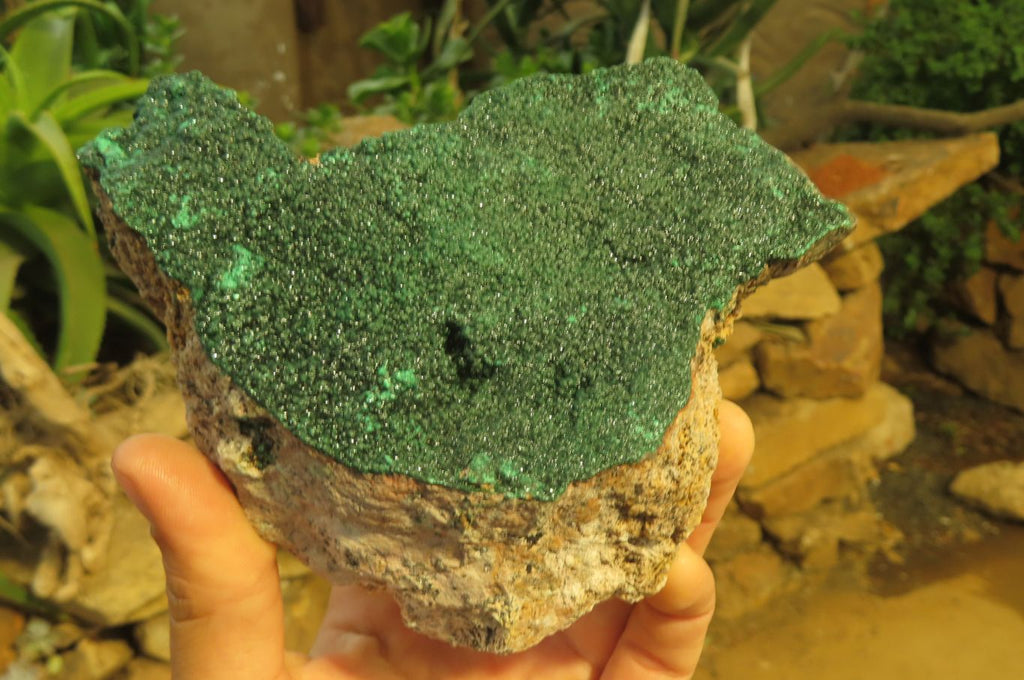 Natural Botryoidal Malachite Specimen x 1 From Tenke Fungurume, Congo - Toprock Gemstones and Minerals 