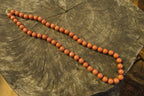 Polished Brown Jasper Ball Shaped Bead Necklace - Sold Per Item - From Madagascar - Toprock Gemstones and Minerals 