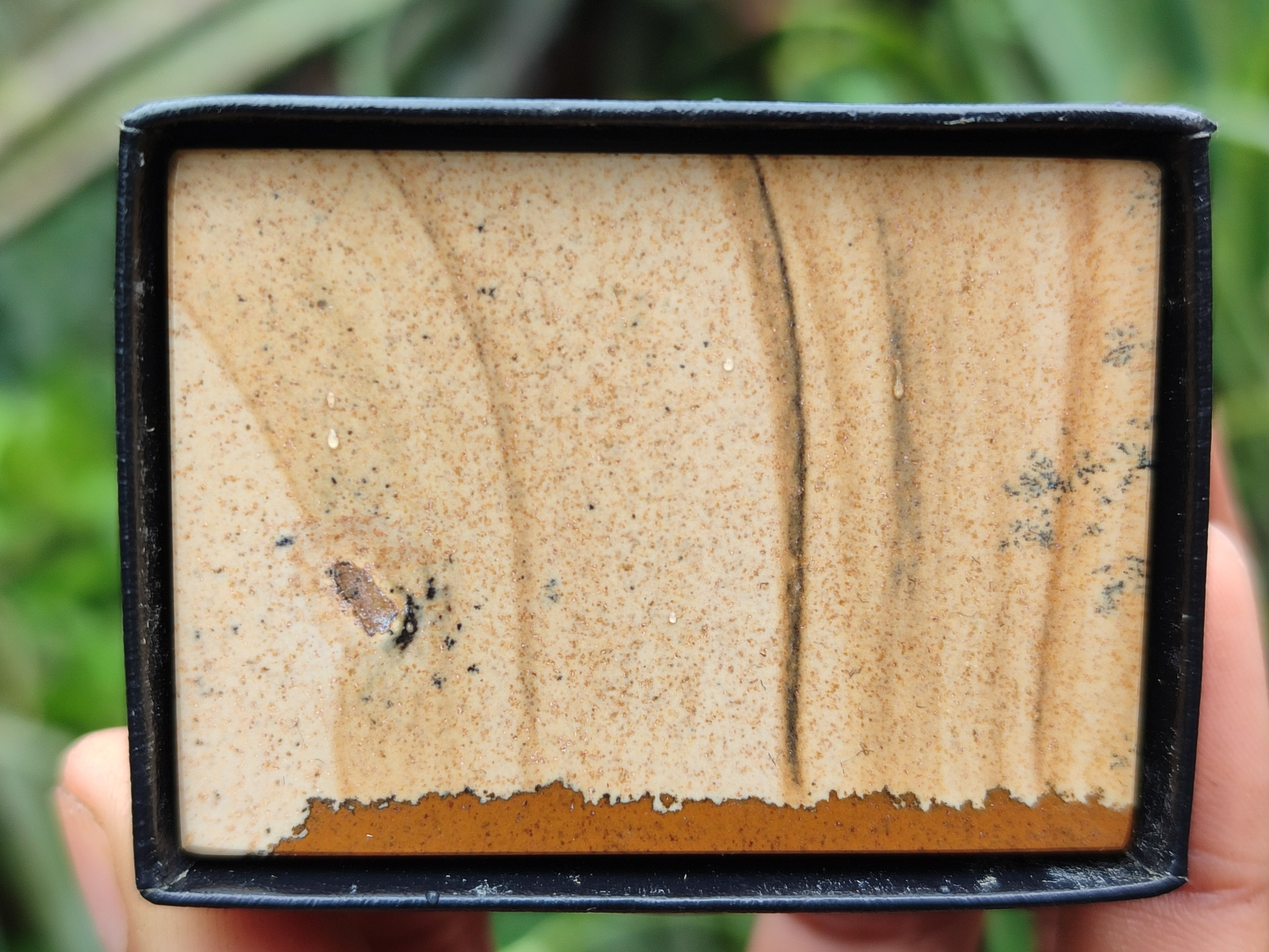 Hand Made Mini Namibian Desert Picture Stone Jasper Jewellery Box - Sold per Item - From Namibia - Toprock Gemstones and Minerals 