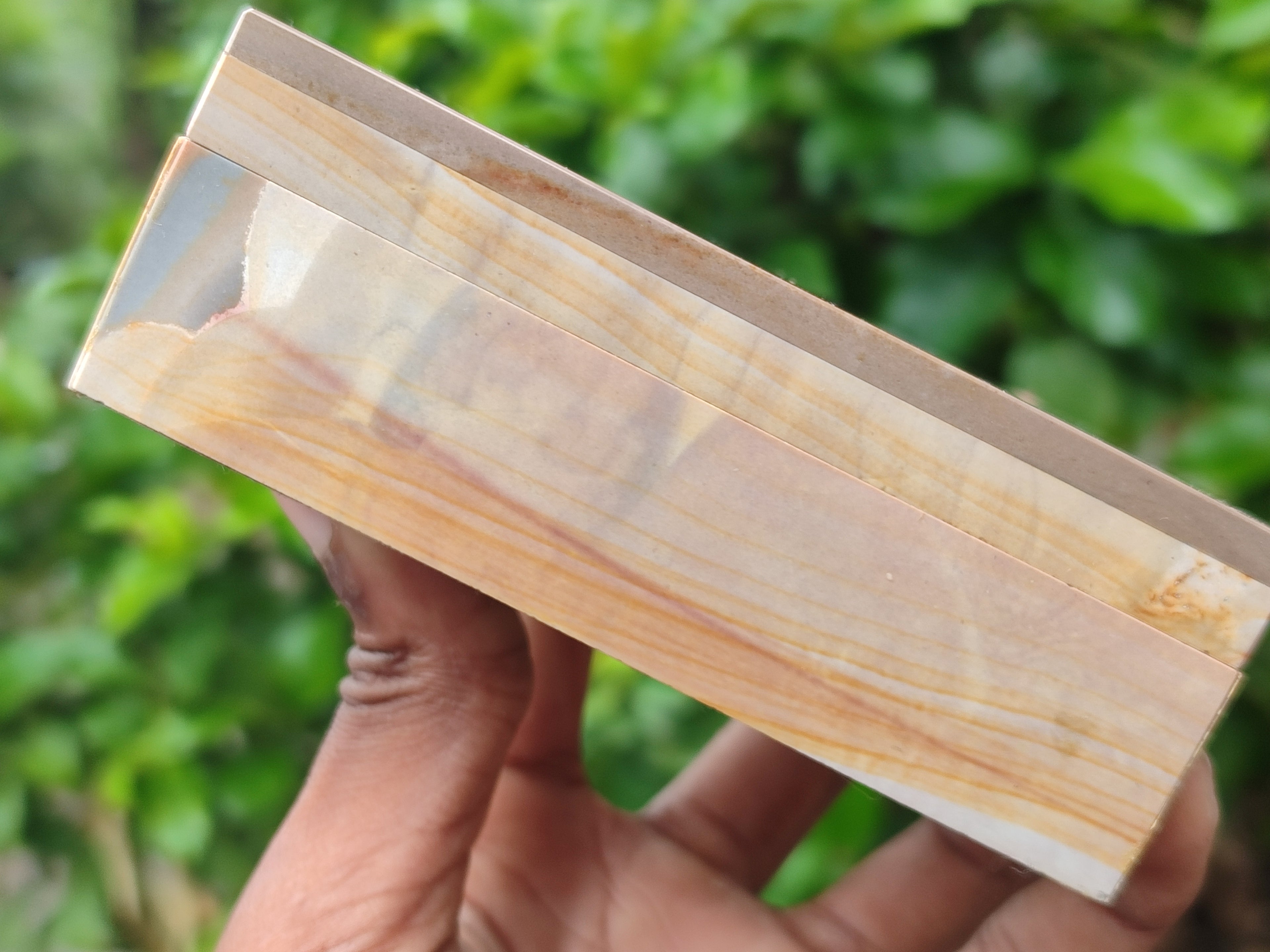 Hand Made Polychrome Jasper Jewellery Box - Sold per Item - From Madagascar - Toprock Gemstones and Minerals 