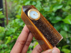 Hand Made Tiger's Eye Clock Towers - sold per item - From, South Africa - Toprock Gemstones and Minerals 