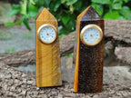 Hand Made Tiger's Eye Clock Towers - sold per item - From, South Africa - Toprock Gemstones and Minerals 