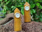 Hand Made Tiger's Eye Clock Towers - sold per item - From, South Africa - Toprock Gemstones and Minerals 