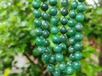 Polished Aventurine Ball Shaped Bead Necklace - Sold Per Item - From Zimbabwe - Toprock Gemstones and Minerals 