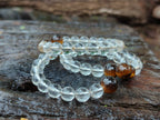 Polished Quartz Crystal & Tigers Eye Clip On Bracelet - sold per Item - From Brazil - Toprock Gemstones and Minerals 