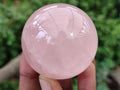 Polished Rose Quartz Spheres x 6 From Madagascar - Toprock Gemstones and Minerals 