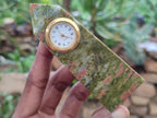 Polished Unakite Clock Tower - Sold Per Item - From South Africa - Toprock Gemstones and Minerals 