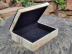 Hand Made Stone Jewellery Box x 1 From Southern Africa - Toprock Gemstones and Minerals 