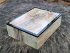 Hand Made Stone Jewellery Box x 1 From Southern Africa - Toprock Gemstones and Minerals 