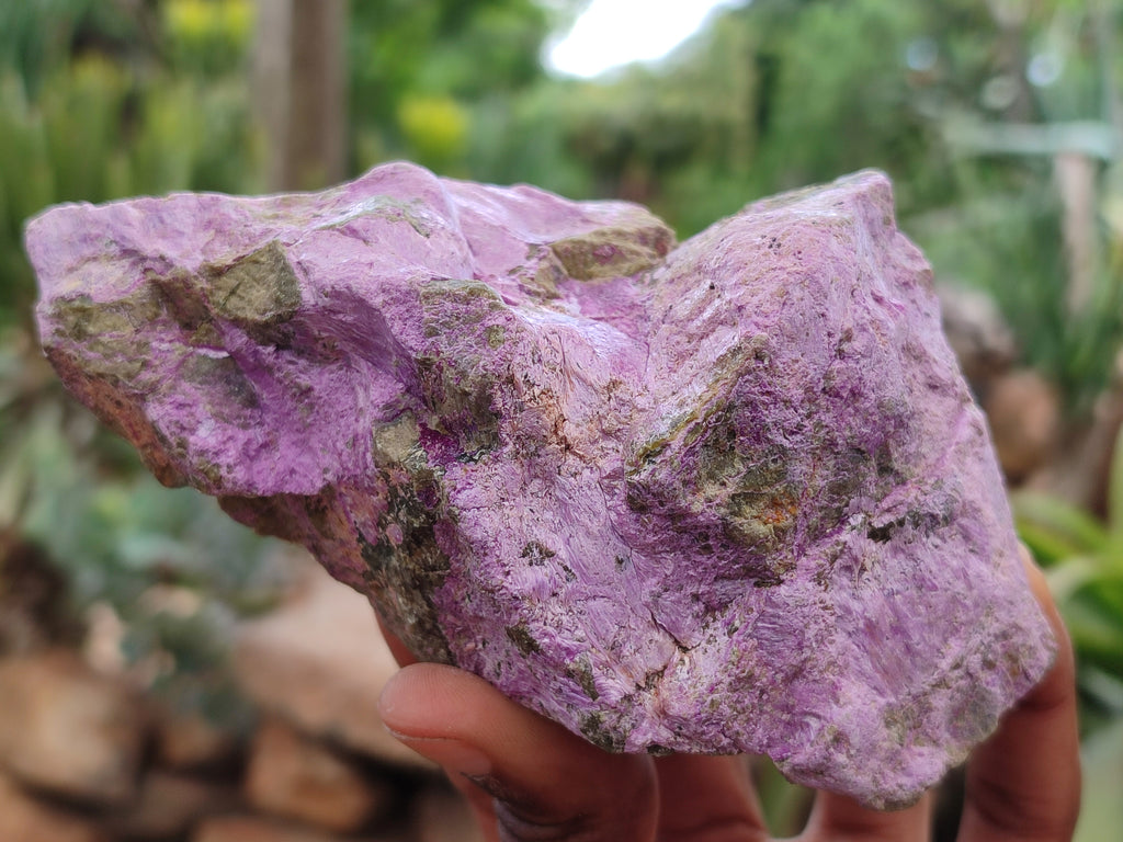 Natural Stichtite Cobbed Specimens x 8 From Barberton, South Africa - Toprock Gemstones and Minerals 