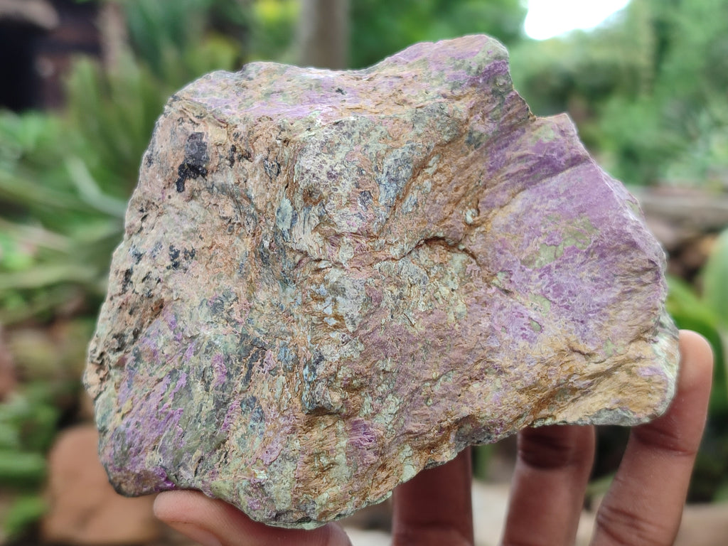 Natural Stichtite Cobbed Specimens x 8 From Barberton, South Africa - Toprock Gemstones and Minerals 