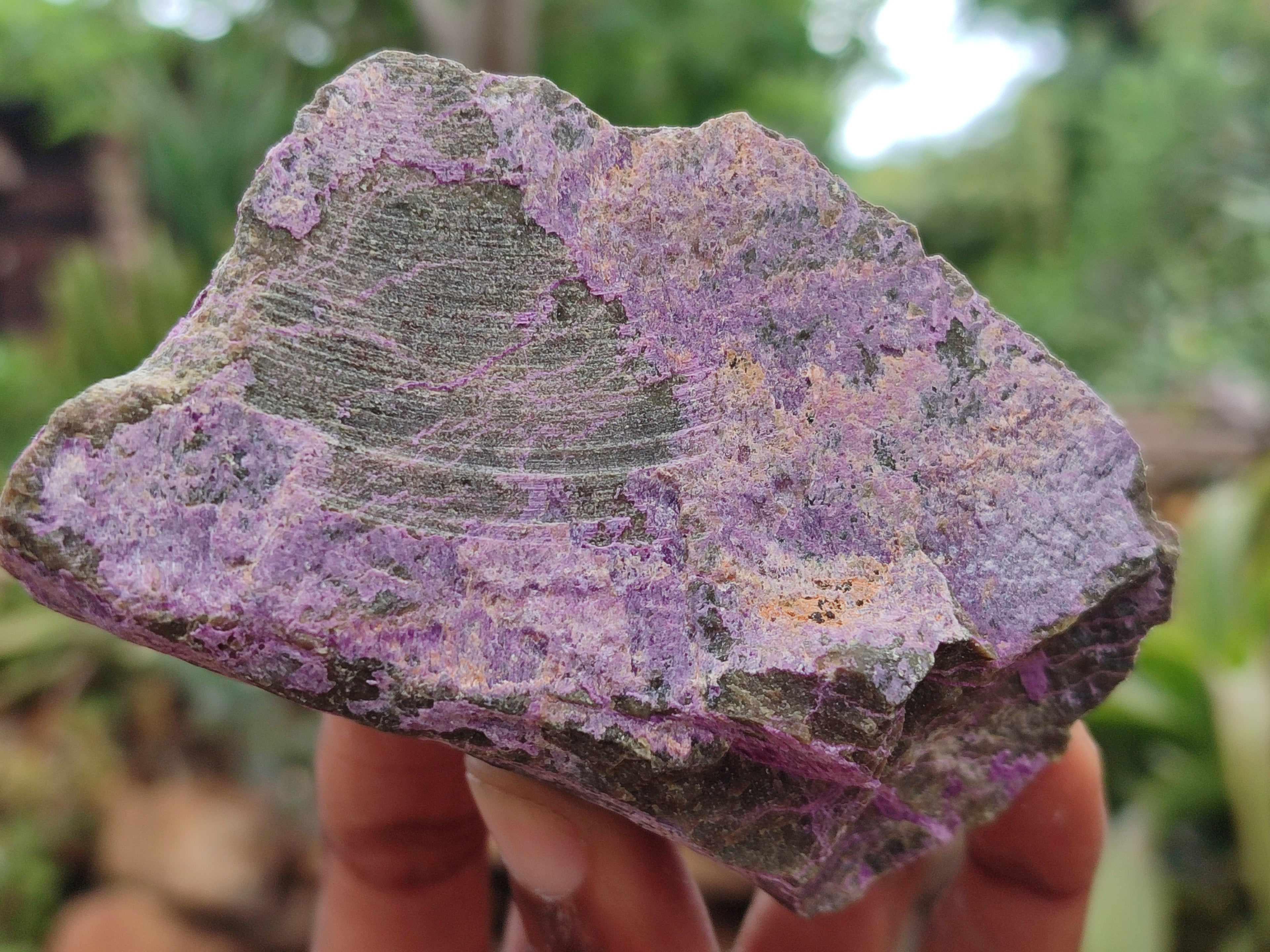 Natural Stichtite Cobbed Specimens x 8 From Barberton, South Africa - Toprock Gemstones and Minerals 