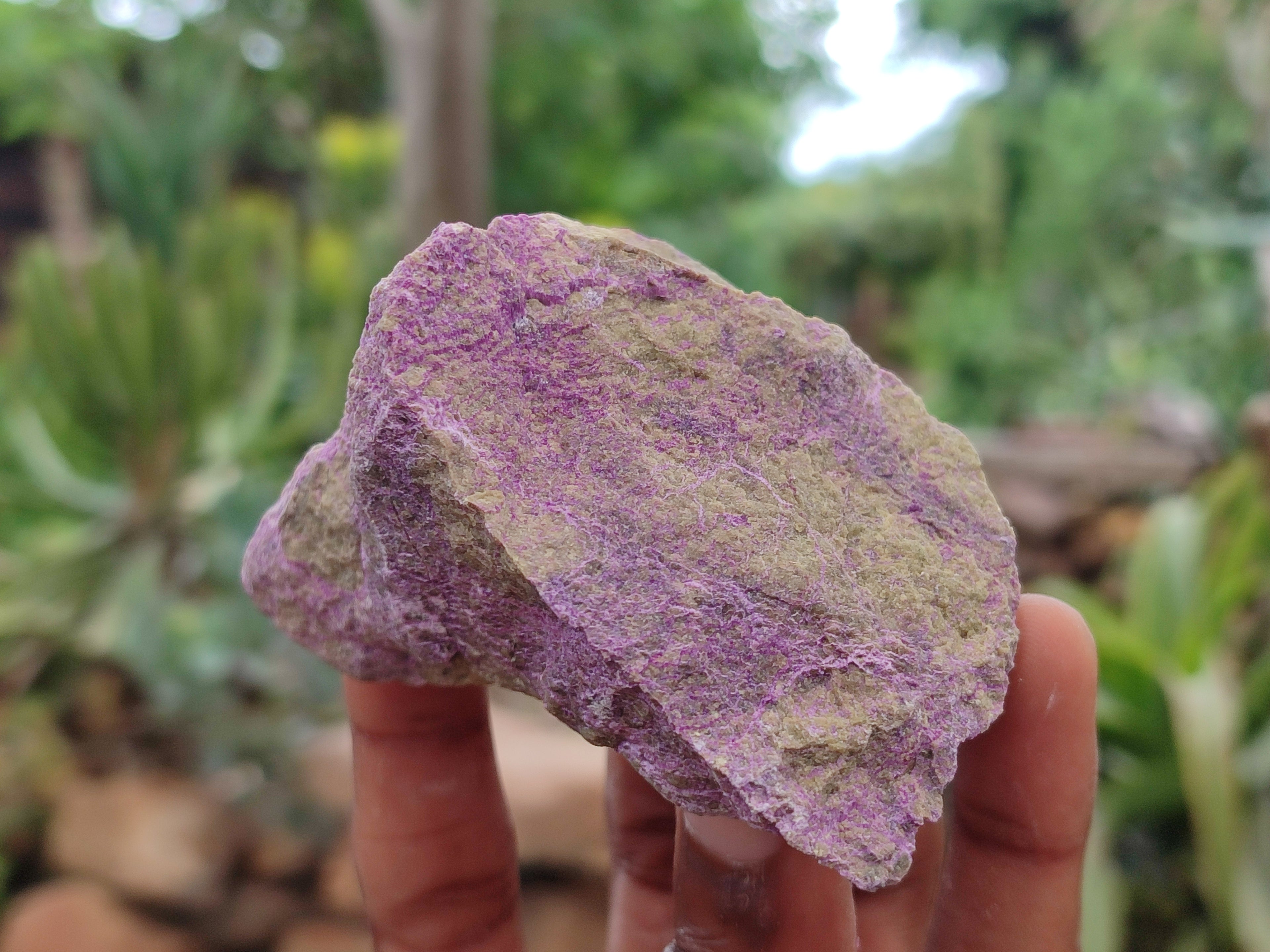 Natural Stichtite Cobbed Specimens x 8 From Barberton, South Africa - Toprock Gemstones and Minerals 