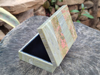 Hand Made Stone Jewellery Box x 1 From South Africa - Toprock Gemstones and Minerals 