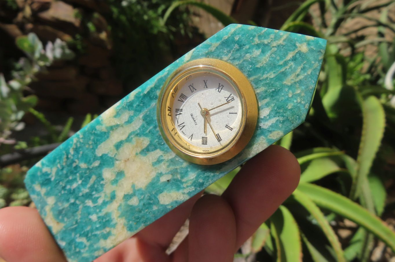 Polished Rare Russian Amazonite Obelisk Clock Towers - sold per item - From Russia - Toprock Gemstones and Minerals 