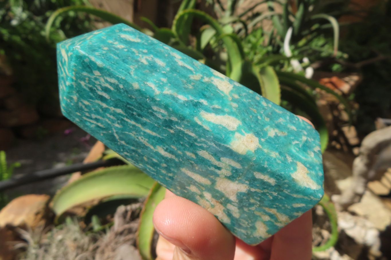 Polished Rare Russian Amazonite Obelisk Clock Towers - sold per item - From Russia - Toprock Gemstones and Minerals 