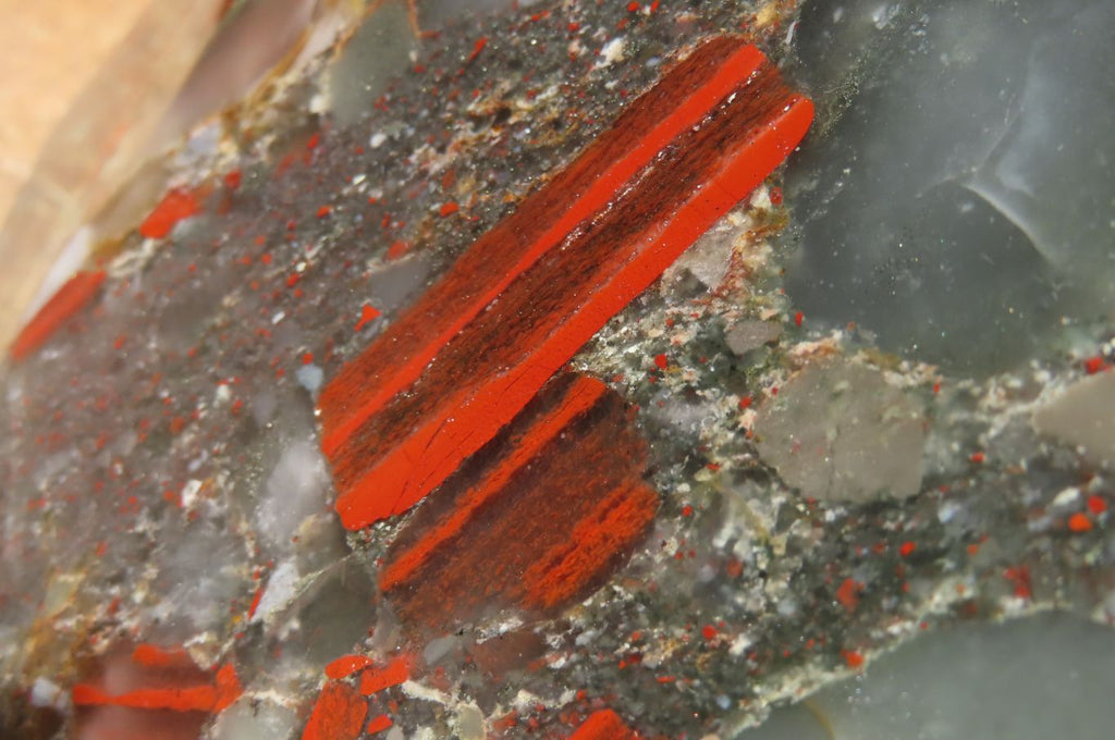 Polished Bloodstone Points x 1 From Swaziland - Toprock Gemstones and Minerals 