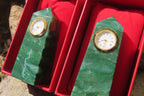 Polished Swazi Jade Obelisk Clock Towers - sold per item - From Swaziland - Toprock Gemstones and Minerals 