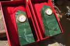 Polished Swazi Jade Obelisk Clock Towers - sold per item - From Swaziland - Toprock Gemstones and Minerals 