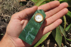 Polished Swazi Jade Obelisk Clock Towers - sold per item - From Swaziland - Toprock Gemstones and Minerals 