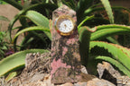 Polished Pink Rhodonite Obelisk Clock Towers - sold per item - From Madagascar - Toprock Gemstones and Minerals 