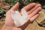 Natural Quartz Clusters x 12 From Madagascar - Toprock Gemstones and Minerals 