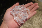 Polished Clear Quartz Rock Crystal Tumble Chip Bead Necklace - Sold Per Item - From Madagascar - Toprock Gemstones and Minerals 