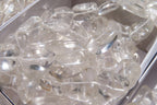 Polished Clear Quartz Rock Crystal Tumble Chip Bead Necklace - Sold Per Item - From Madagascar - Toprock Gemstones and Minerals 