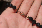 Polished Black Agate Faceted Beaded Necklace - Sold Per Item - From Brazil - Toprock Gemstones and Minerals 