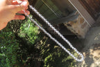 Polished Quartz Rock Crystal Ball Shaped Beaded Necklace - Sold Per Item - From Brazil - Toprock Gemstones and Minerals 