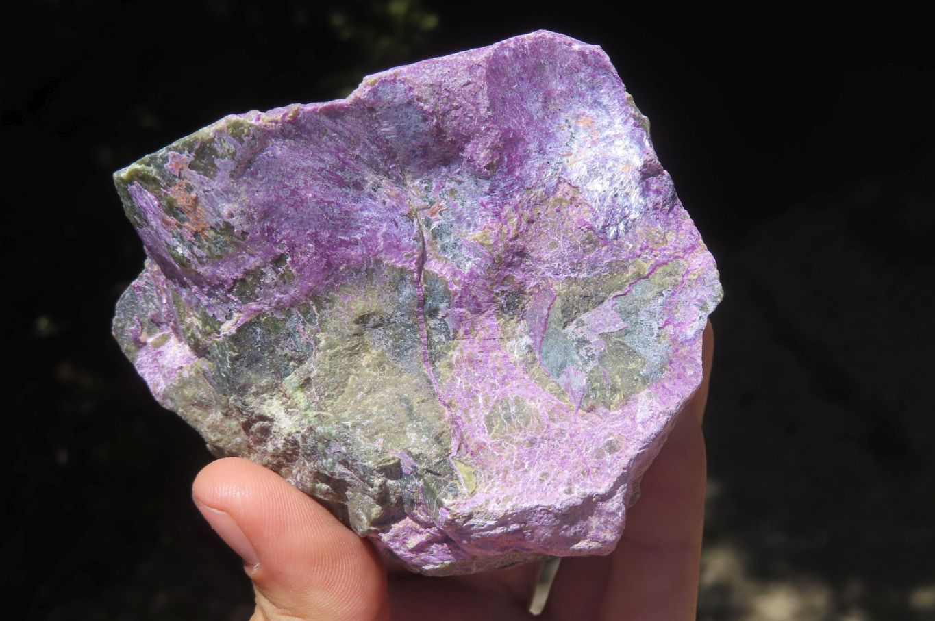 Natural Stichtite Cobbed Specimens x 4 From Barberton, South Africa - Toprock Gemstones and Minerals 