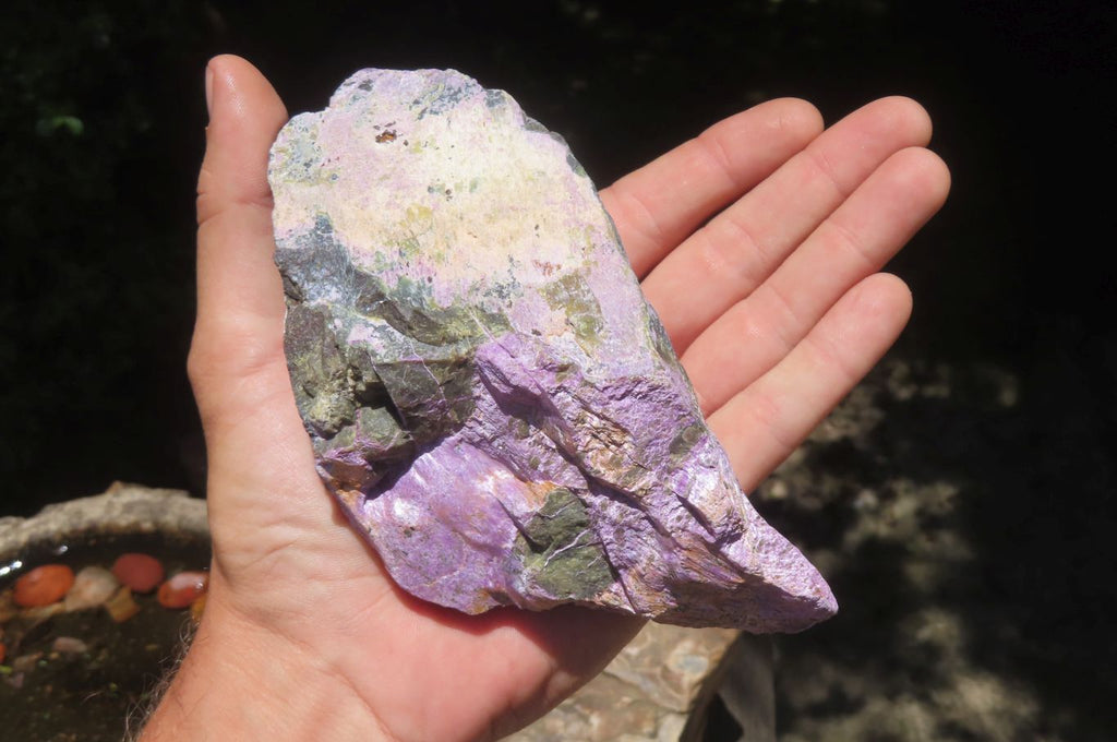 Natural Stichtite Cobbed Specimens x 4 From Barberton, South Africa - Toprock Gemstones and Minerals 