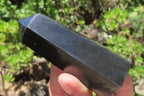 Polished Black Basalt Points x 12 From Madagascar - Toprock Gemstones and Minerals 
