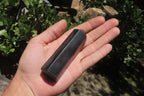 Polished Black Basalt Points x 12 From Madagascar - Toprock Gemstones and Minerals 