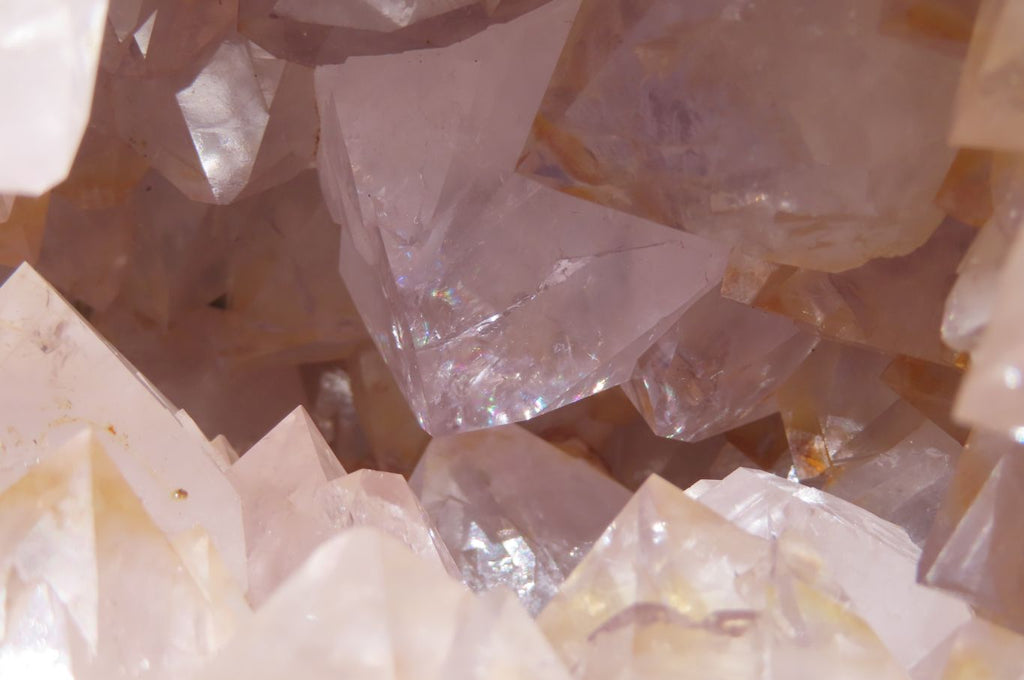 Polished Amethyst Agate Geode x 1 From Madagascar - Toprock Gemstones and Minerals 