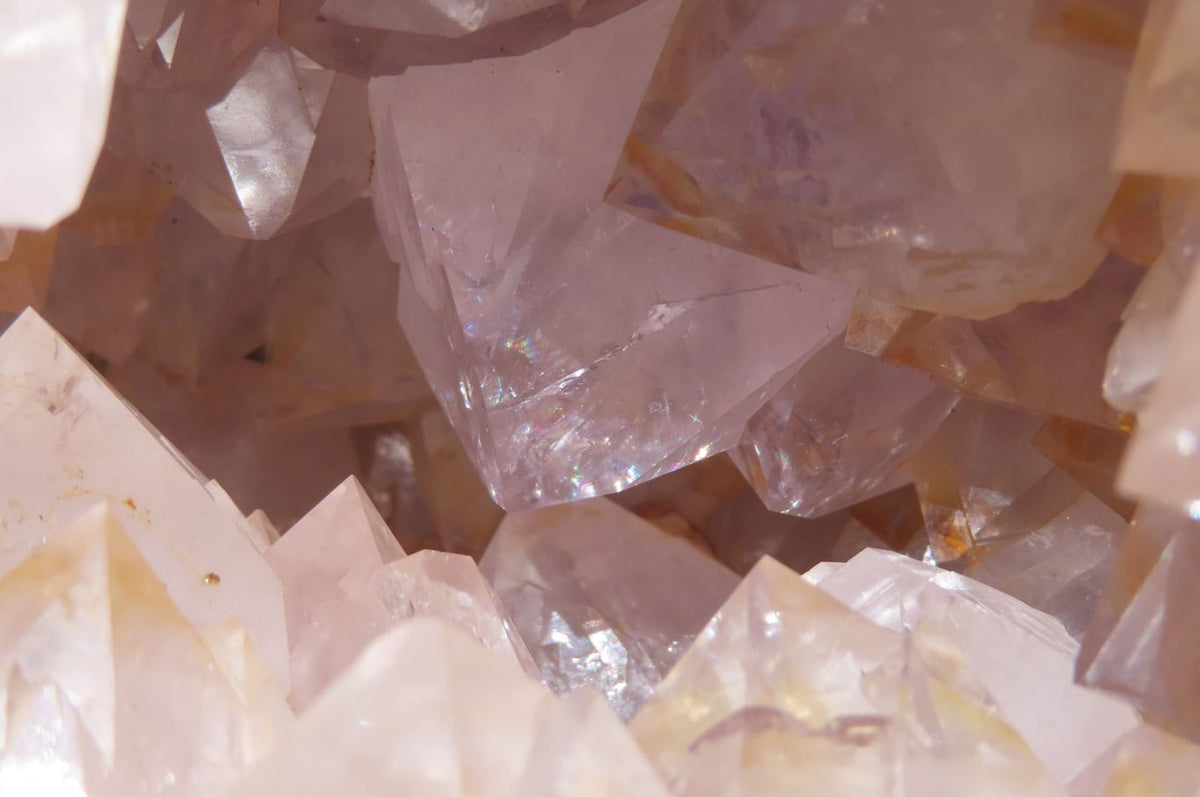 Polished Amethyst Agate Geode x 1 From Madagascar - Toprock Gemstones and Minerals 