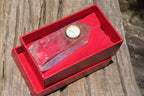 Polished Rutilated Quartz Clock Tower x 1 From Brazil - Toprock Gemstones and Minerals 