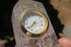 Polished Rutilated Quartz Clock Tower x 1 From Brazil - Toprock Gemstones and Minerals 