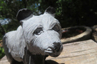 Hand Made Wonder Stone Panda Carving x 1 From Zimbabwe