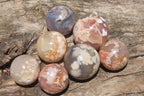 Polished Flower Agate Items x 10 From Madagascar - Toprock Gemstones and Minerals 