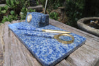 Hand Made Sodalite Desk Set x 1 From Namibia - Toprock Gemstones and Minerals 