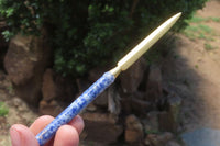 Hand Made Sodalite Desk Set x 1 From Namibia - Toprock Gemstones and Minerals 