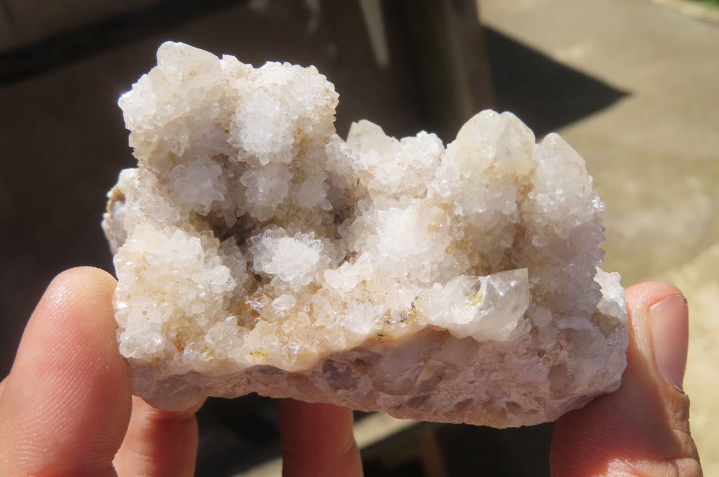 Natural Spirit Quartz Clusters x 6 From Boekenhouthoek, South Africa - Toprock Gemstones and Minerals 