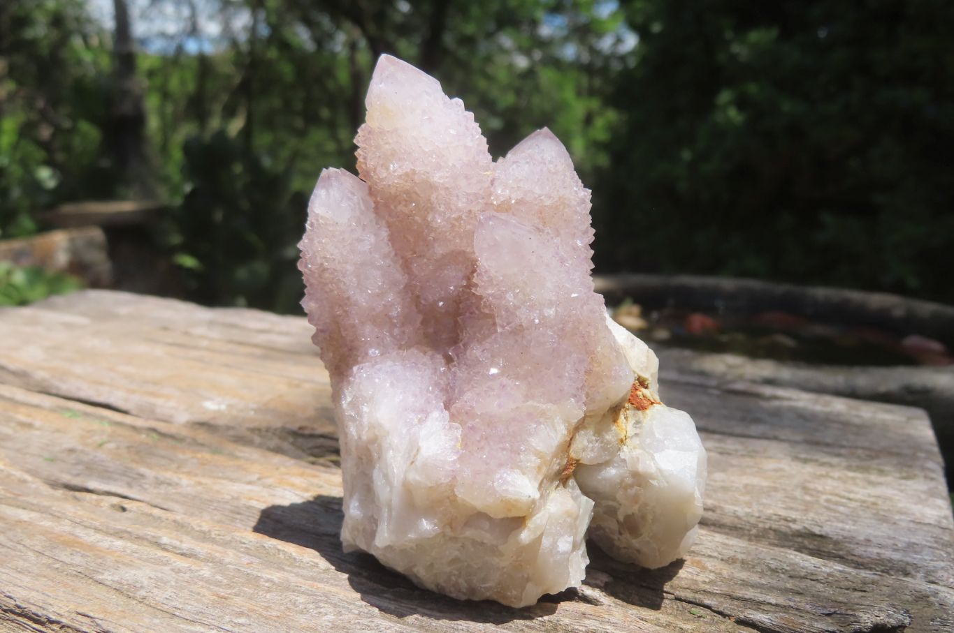 Natural Spirit Quartz Clusters x 6 From Boekenhouthoek, South Africa - Toprock Gemstones and Minerals 
