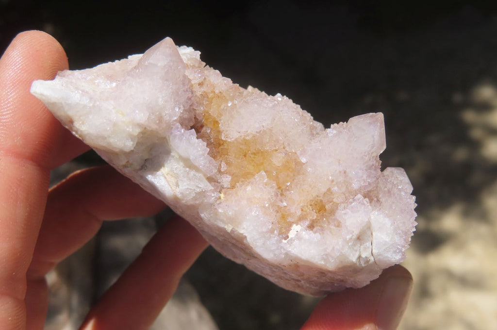 Natural Spirit Quartz Clusters x 6 From Boekenhouthoek, South Africa - Toprock Gemstones and Minerals 