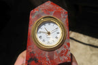 Polished Brecciated Red Jasper Obelisk Clock Towers - Sold Per Item - From South Africa - Toprock Gemstones and Minerals 