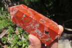 Polished Brecciated Red Jasper Obelisk Clock Towers - Sold Per Item - From South Africa - Toprock Gemstones and Minerals 