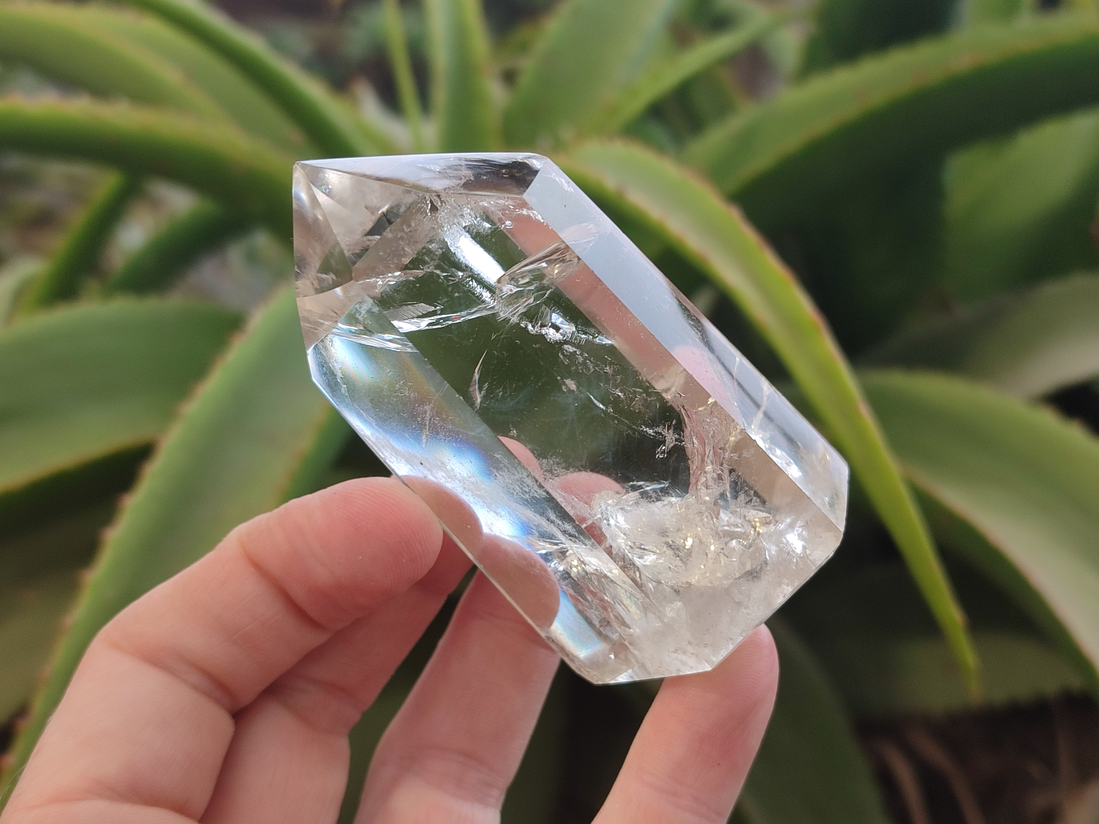 Polished Smokey Phantom Quartz Crystals x 6 From Madagascar - Toprock Gemstones and Minerals 